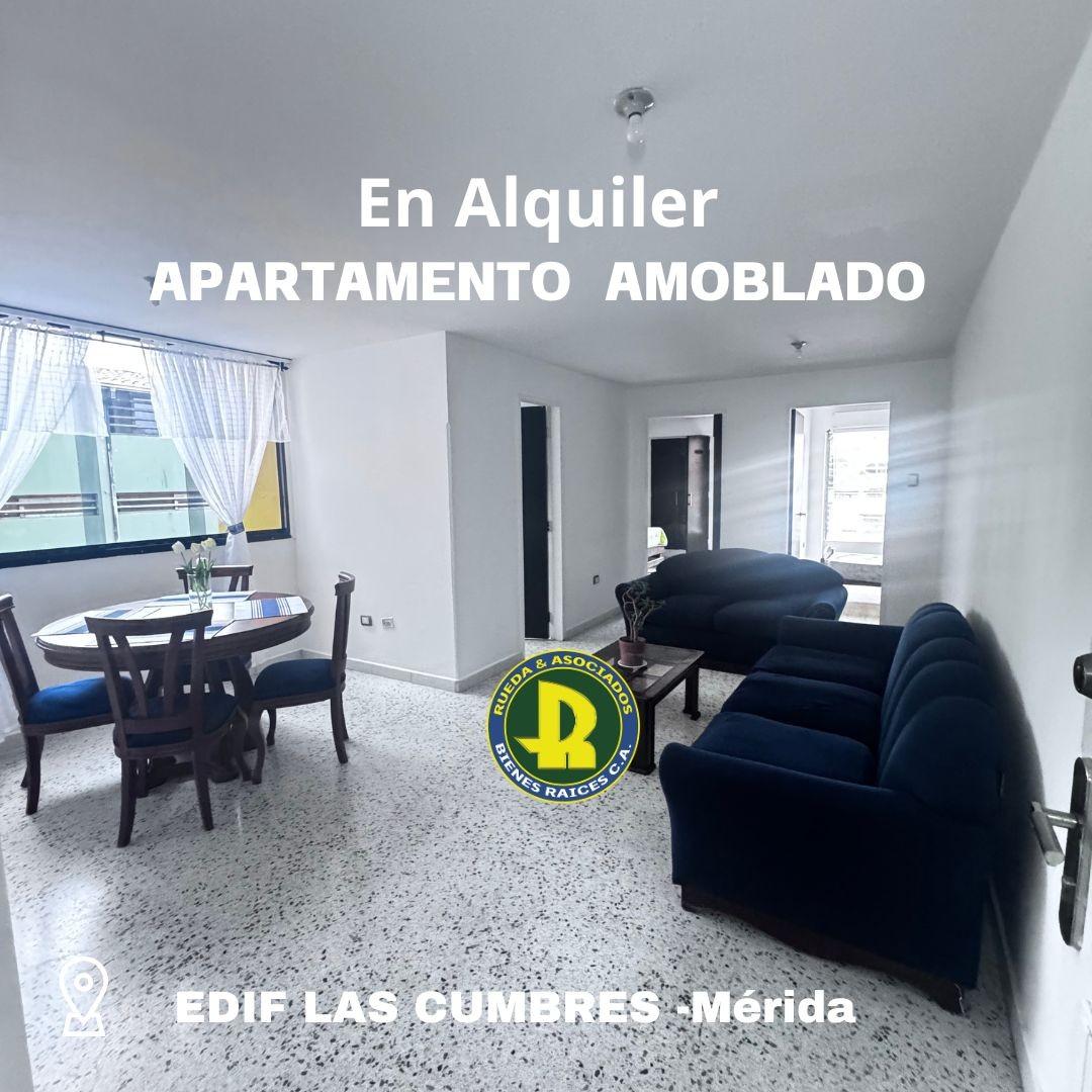 Apartamento en Alquiler -  Res. La Cumbres -  Centro de Mérida - Estado Mérida